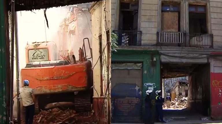 Demolieron cité en Santiago: Llevabas años tomado y hombre fue asesinado los últimos días