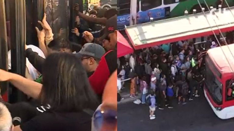 Caos por falla en Línea 2 del Metro de Santiago: Revisa los 9 recorridos de buses de refuerzo