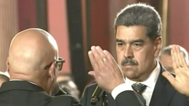 Así fue la toma de posesión de Nicolás Maduro para su tercer mandato consecutivo en Venezuela