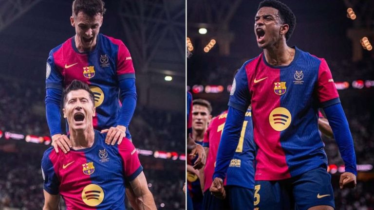 Barcelona derrotó 5-2 al Real Madrid y se consagra como el máximo campeón de la Supercopa de España