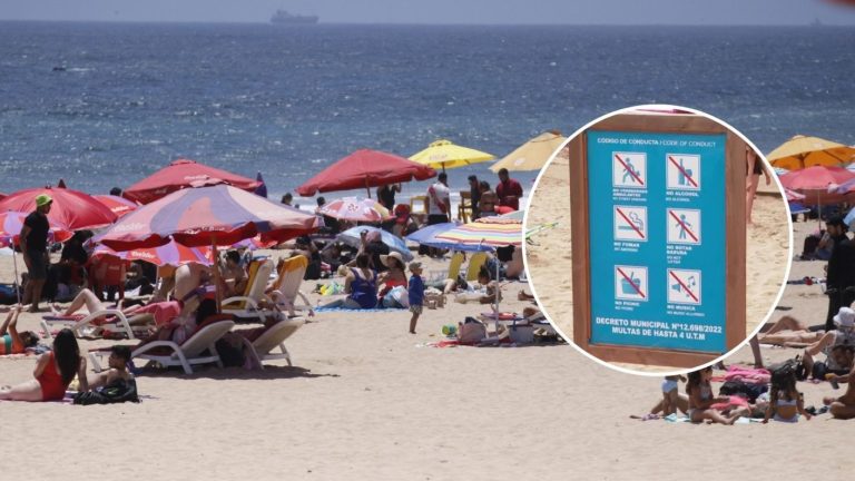 Las leyes que los veraneantes no cumplen en la playa: Multas son de hasta $300 mil