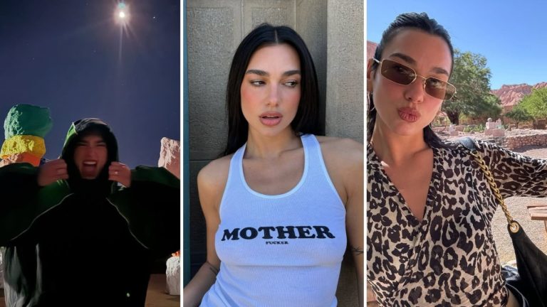 Dua Lipa sorprende con fotos de su estadía en Chile: “Sabes que un aeropuerto odia verme venir”