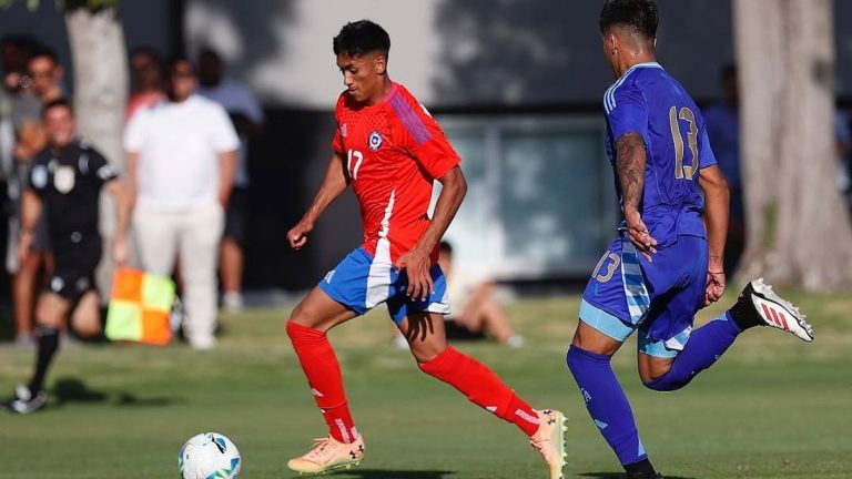 Todo listo: Chile y Argentina tienen formaciones confirmadas para el amistoso Sub 20