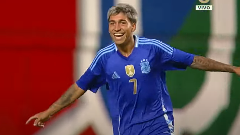 Otra estocada: Maher Carrizo aumentó la ventaja para Argentina ante Chile Sub 20