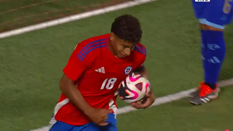 ¡Apareció el capitán! Francisco Rossel marcó el descuento para Chile Sub 20 ante Argentina