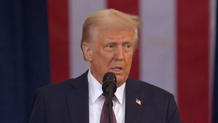 “Comienza la era dorada”: Donald Trump pronuncia primer discurso como presidente reelecto de EE.UU.