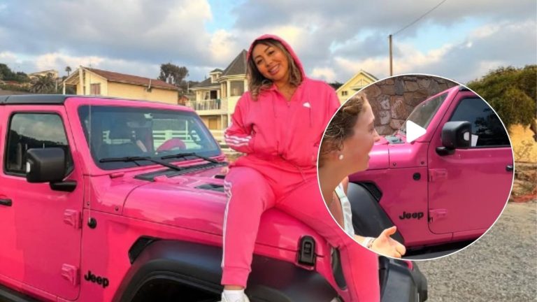 VIDEO | Joven se encontró con jeep de Naya Fácil en la playa y se percató de curioso detalle