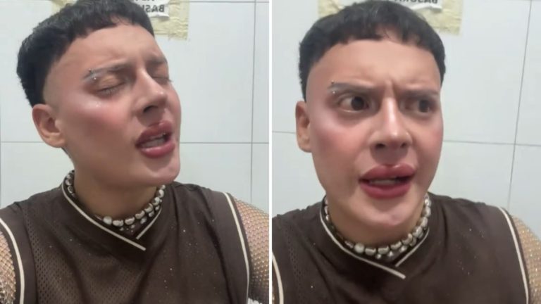 VIDEO | La furia de Reina de Chile tras negarle acceso a baño de mujeres: “No lo puedo creer”