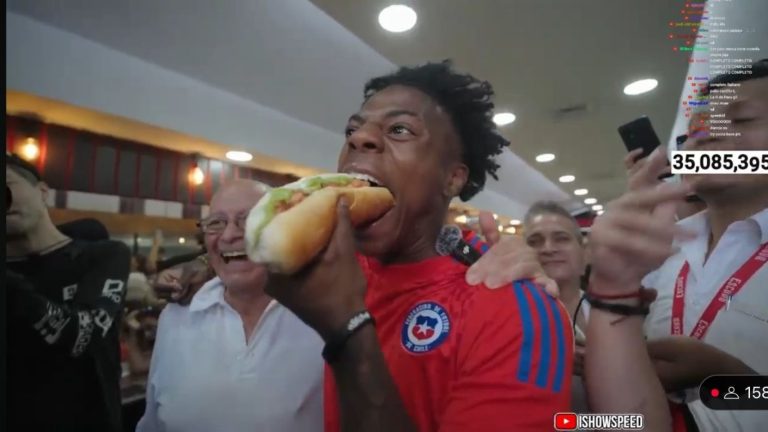 Speed en Chile: Así reaccionó el streamer al probar el completo por primera vez