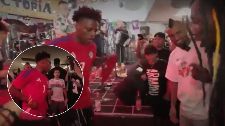 VIDEO | Speed en Chile: El streamer lo dio todo y bailó cueca junto a Arturo Vidal