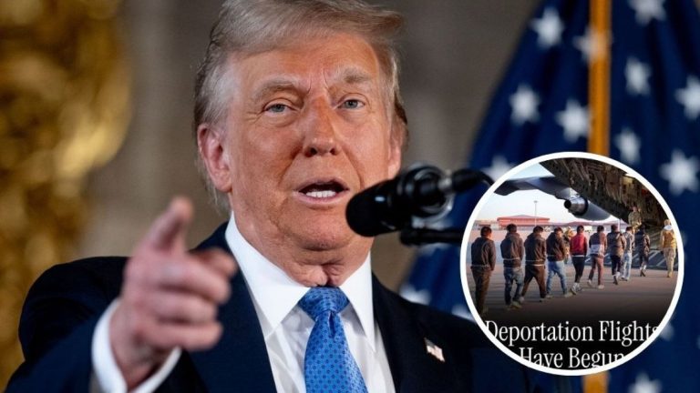 Esposados hacia el avión: Gobierno de Trump compartió registro de vuelo por deportación