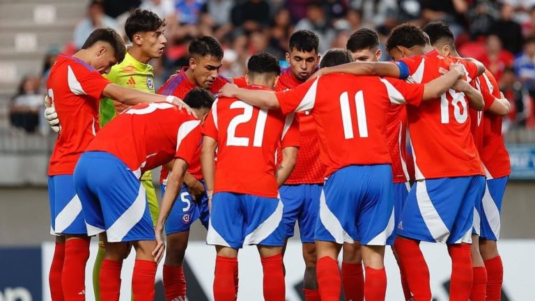 Con cambios: Chile Sub 20 tiene formación ratificada para enfrentar a Uruguay