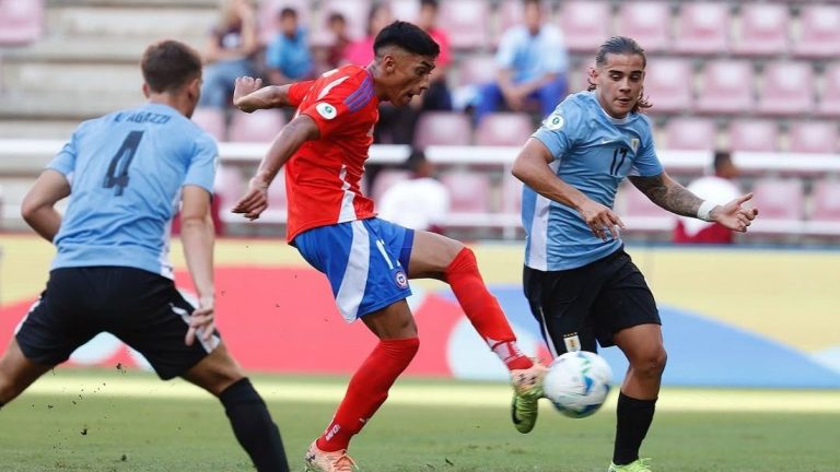 Un inédito autogol castiga a Chile y lo condena a una derrota ante Uruguay en el Sudamericano Sub 20