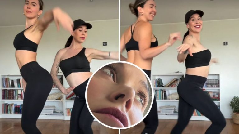 “Qué lateras”: Vale Roth recibió duras críticas por bailar con su hermana