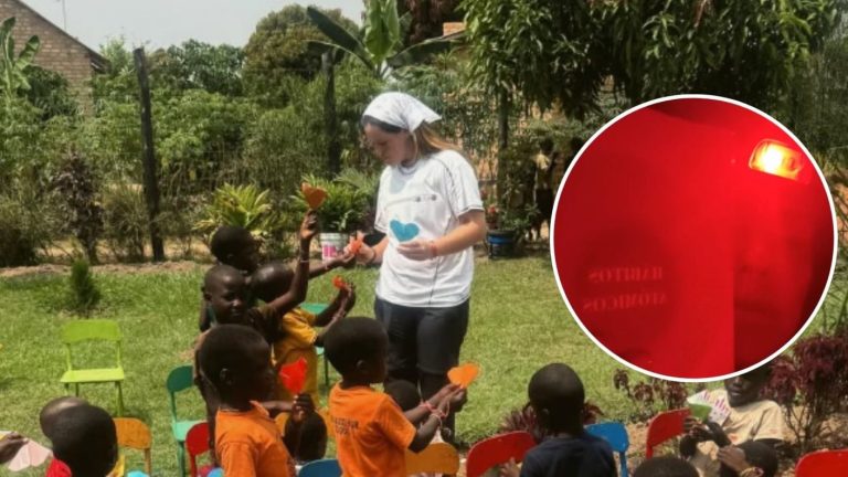 Laura de la Fuente y Angélica Castro mostraron cómo pasan las noches en misión humanitaria en Uganda