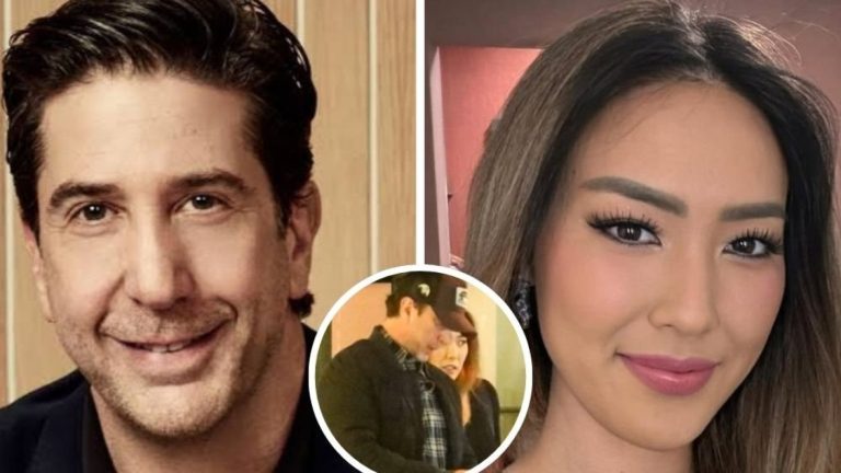 Sorprenden a actor David Schwimmer de Friends en íntima cena con mujer 29 años menor