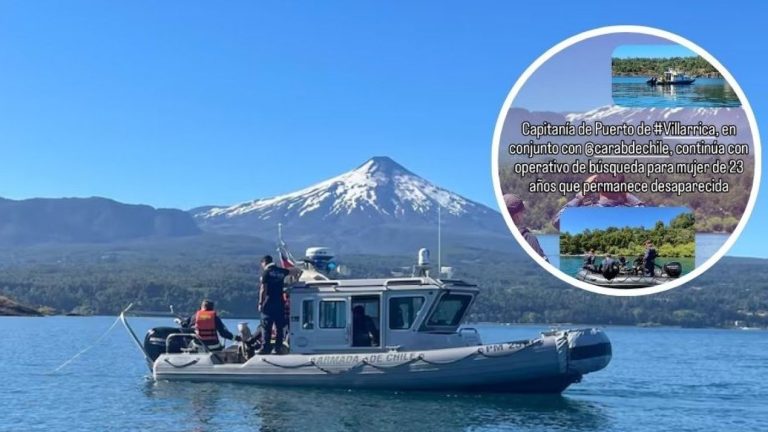 Solo apareció el kayak: Lo que se sabe de la joven desaparecida en el Lago Villarrica