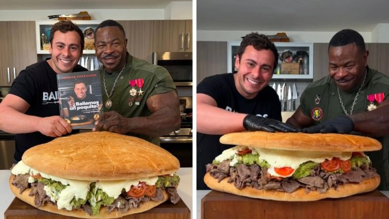 Jorgito Parrillero rompió récord en EEUU: Preparó churrasco italiano más grande jamás hecho