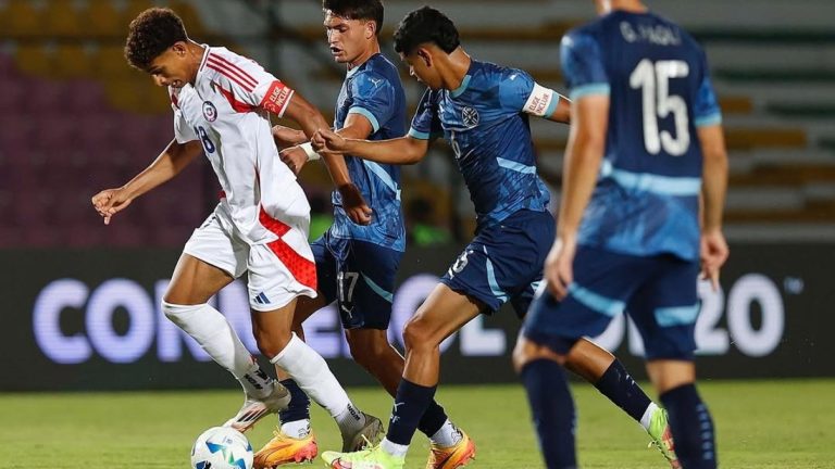Chile tropezó ante Paraguay y cerró con una derrota la fase de grupos del Sudamericano Sub 20