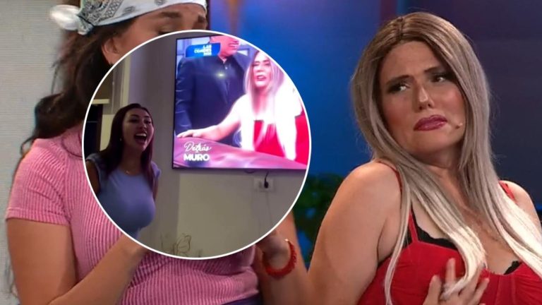 “¿Cuál soy yo?”: La sorpresiva reacción de Naya Fácil a su imitación en Detrás del Muro