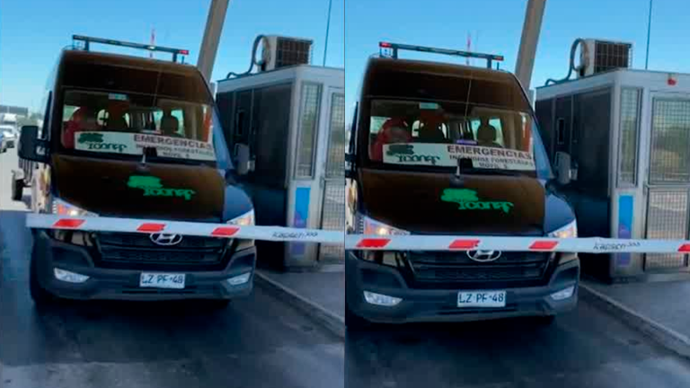 Carro de Conaf no pudo pasar en medio de emergencia: Querían cobrar peaje a brigadistas