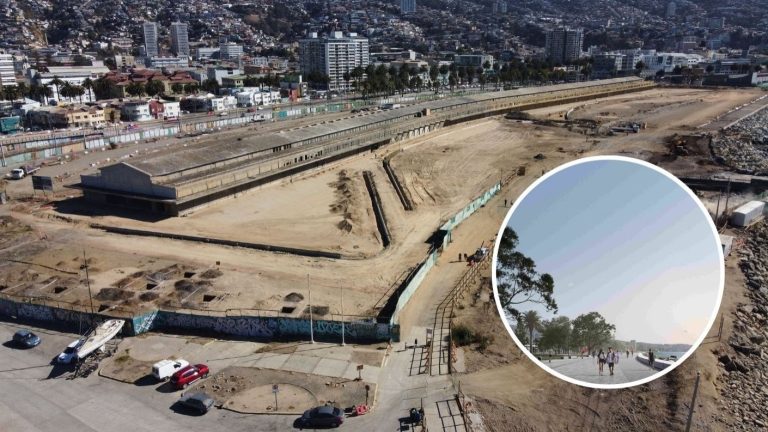 Gobierno reactivó las obras: Así será el Parque Barón en Valparaíso