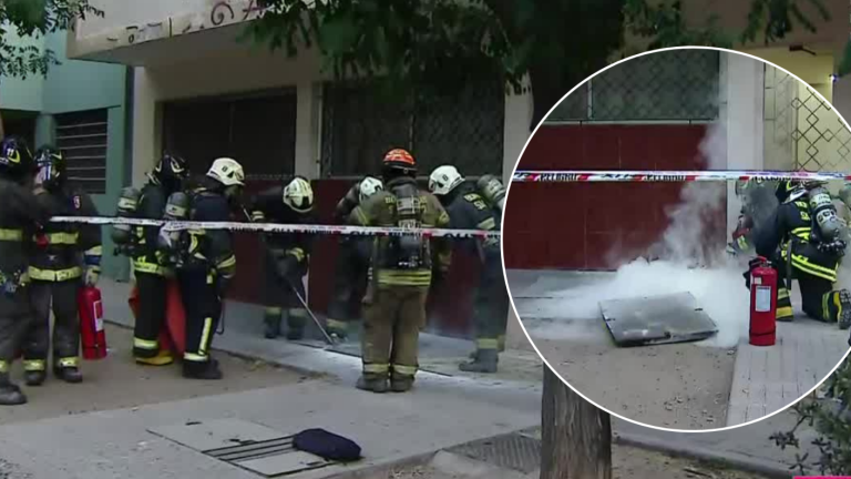 Emergencia en el centro de Santiago: Edificio debió ser evacuado por emanación de humo