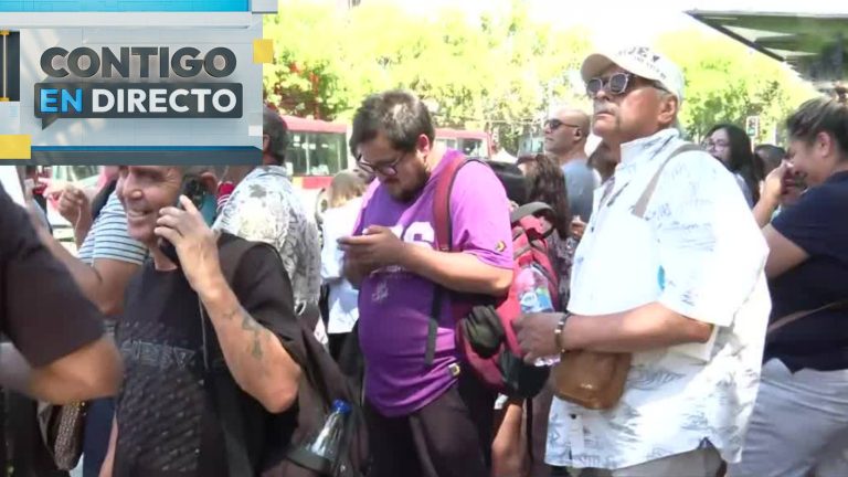 Cierre de cinco estaciones en la Línea 2 de Metro provocó caos y paraderos llenos