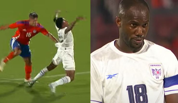 Con polémico penal: Cecilio Waterman anotó el descuento para Panamá frente a Chile