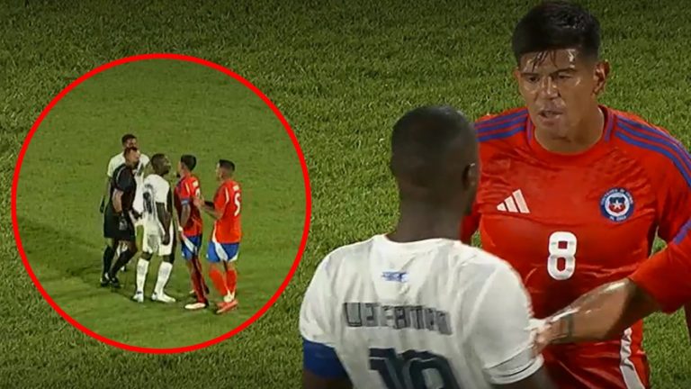 Se calentaron los capitanes: Pavez y Waterman protagonizaron un fuerte cruce