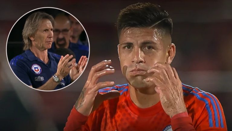 Hasta lo aplaudió Gareca: Steffan Pino tuvo un debut goleador en La Roja