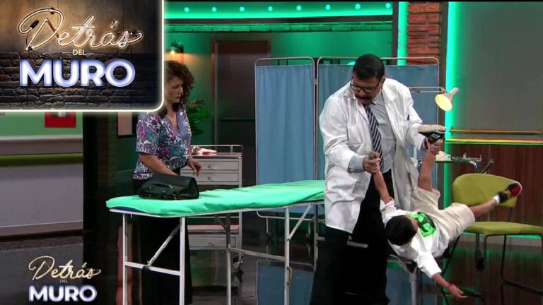 ¡Lo revisó sin piedad! Miguelito debió someterse a exhaustivos exámenes en Detrás Del Muro