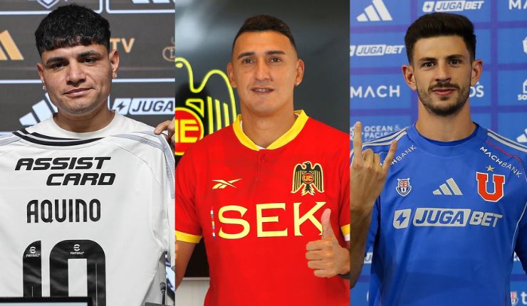 Para vestirse de gala: Los 5 refuerzos más impactantes que llegaron al fútbol chileno este 2025