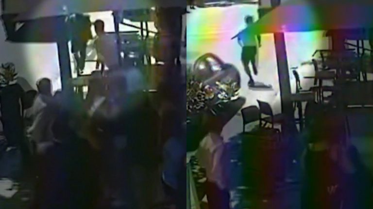 Lo apuñaló en plena vía pública y se dio a la fuga: Captan violento ataque a “puntero” en Santiago