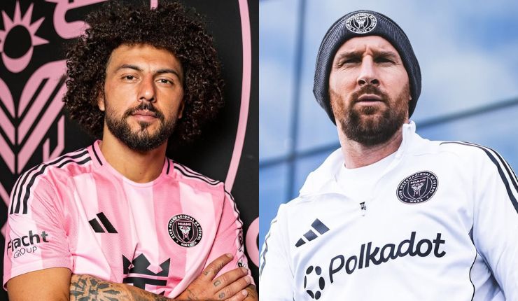 Llegó la caballería: La primera foto de Maximiliano Falcón con Lionel Messi en el Inter Miami