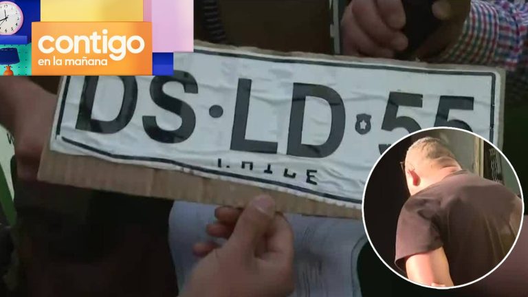 ¡Tenía 304 multas y patente de cartón! Insólita fiscalización de un vehículo en Estación Central