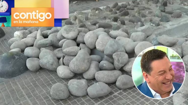“¡Es muy feo!”: JC Rodríguez no aguantó la risa por instalación de piedras en vereda de Estación Central