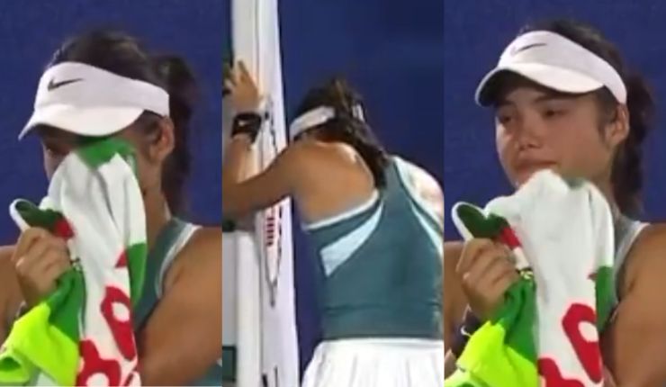 “Experiencia difícil”: El mensaje de Emma Raducanu, tenista que colapsó al ver a su acosador en tribuna