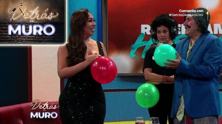 ¡Cuidado con el helio! Naya Fácil vivió chascarro mientras cantaba karaoke junto a Ruperto