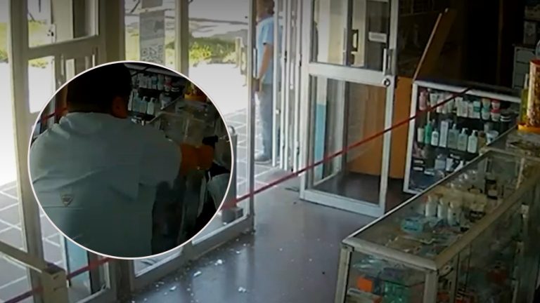 Delincuente intentó asaltar farmacia y fue abatido por su dueño en Cerrillos