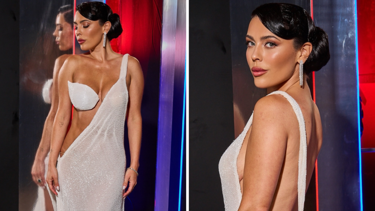 Daniela Aránguiz indignada tras críticas a su vestido en la Gala de Viña 2025: “No se me vio nada”