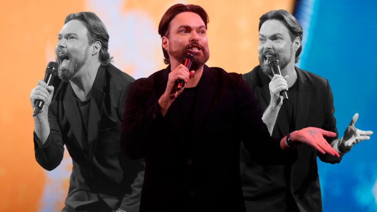 George Harris fracasó en Viña 2025: Peleó con el público y lo hicieron regresar 2 veces al escenario