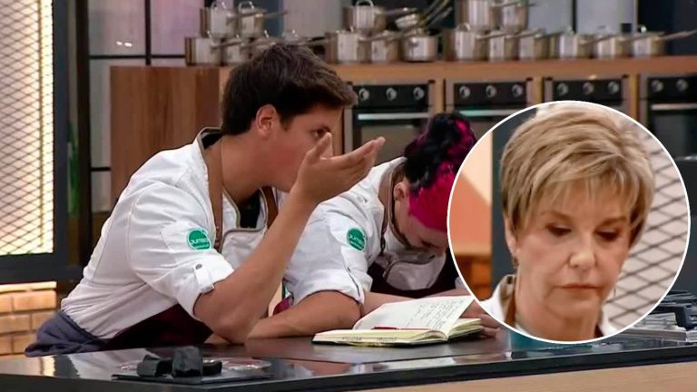 Máximo Menem y su tensa relación con Paulina Nin en Top Chef: Escena expuso fuerte pelambre