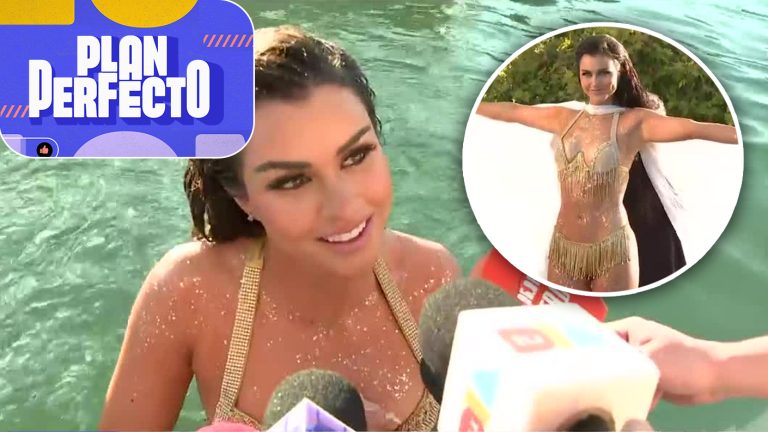 “Quiero compartir el trono con Faloon”: Así fue el piscinazo de Emilia Dides como Reina de Viña 2025