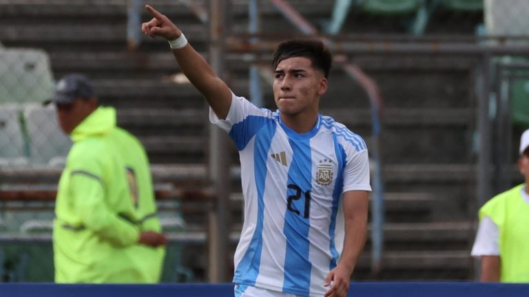 Es chileno, juega por Argentina y amargó a La Roja con un golazo en el Sudamericano Sub 20