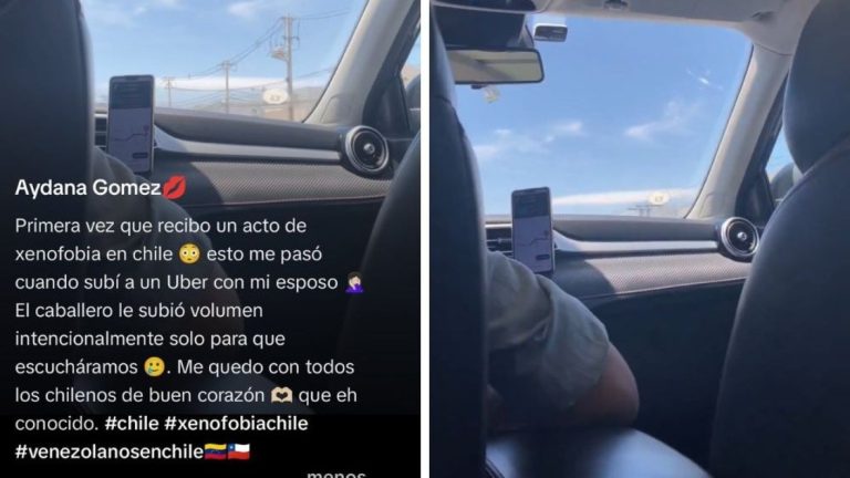 Pareja venezolana acusó a conductor de app de “xenofobia” por poner canción de Los Prisioneros