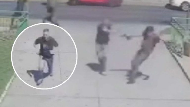 VIDEO | Captan impactante disparo contra carabinero en San Joaquín: Se salvó por chaleco antibalas