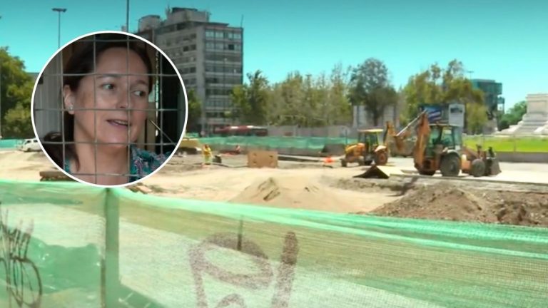 Vecinos molestos por obras en Plaza Italia: Denuncian ruidos en la noche y cortes de luz