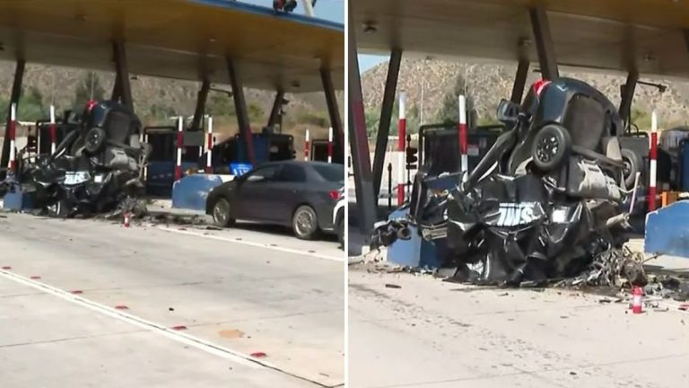 Fatal accidente en la Autopista Acceso Sur: Joven de 20 años muere tras chocar contra peaje