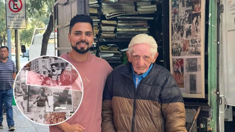 Adulto mayor que fue atleta se vuelve viral en emotivo TikTok: Tiene 84 años y vende calendarios